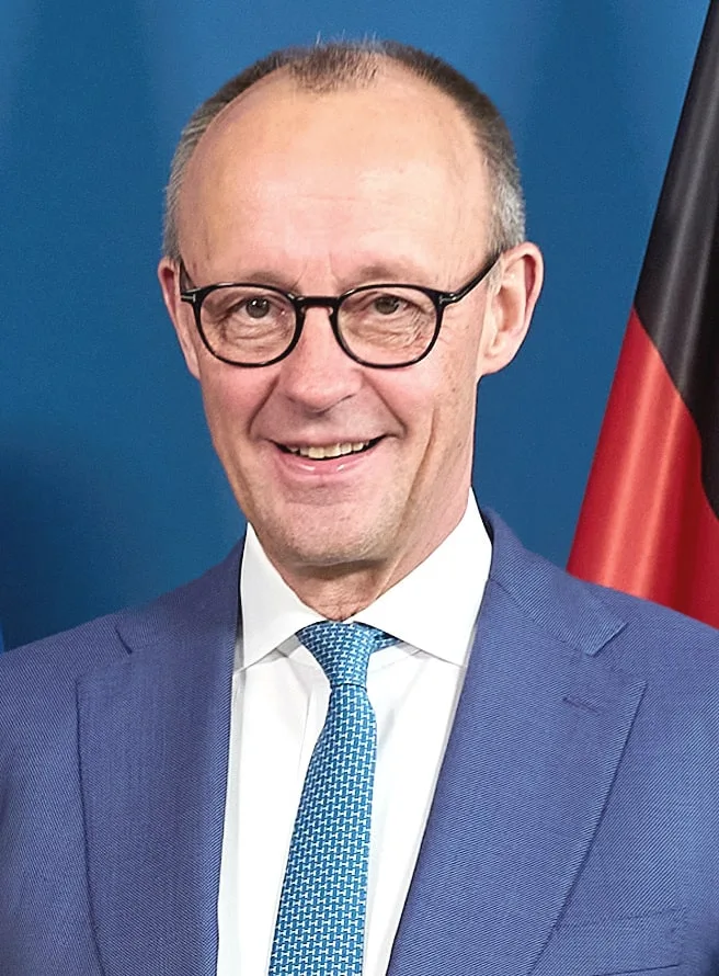 Retrato del canciller alemán Friedrich Merz durante la Conferencia de Seguridad de Múnich del 14 de febrero de 2026.
