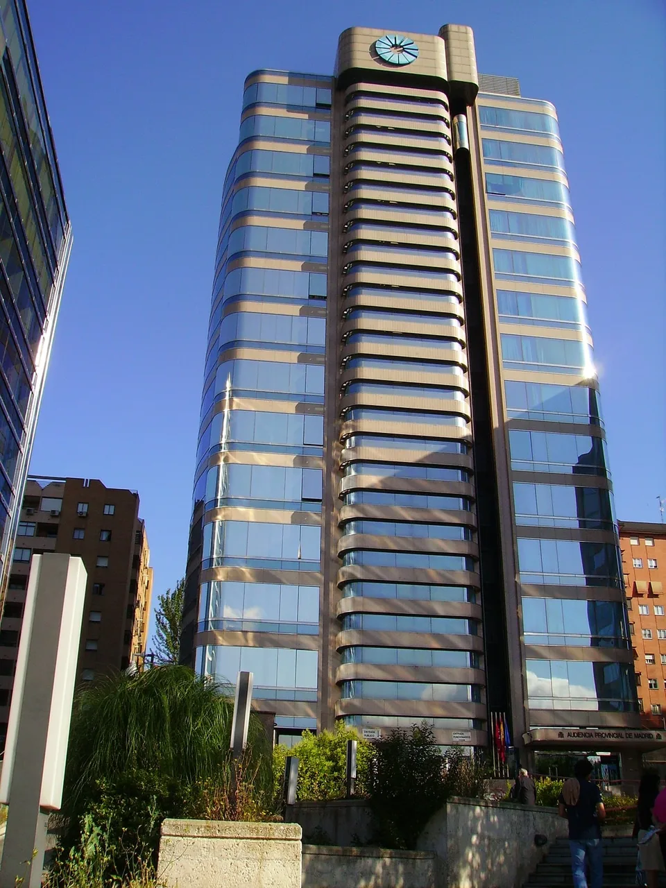 Edificio de la Audiencia Provincial de Madrid fotografiado en 2008; fotografía de archivo anterior a la resolución judicial.