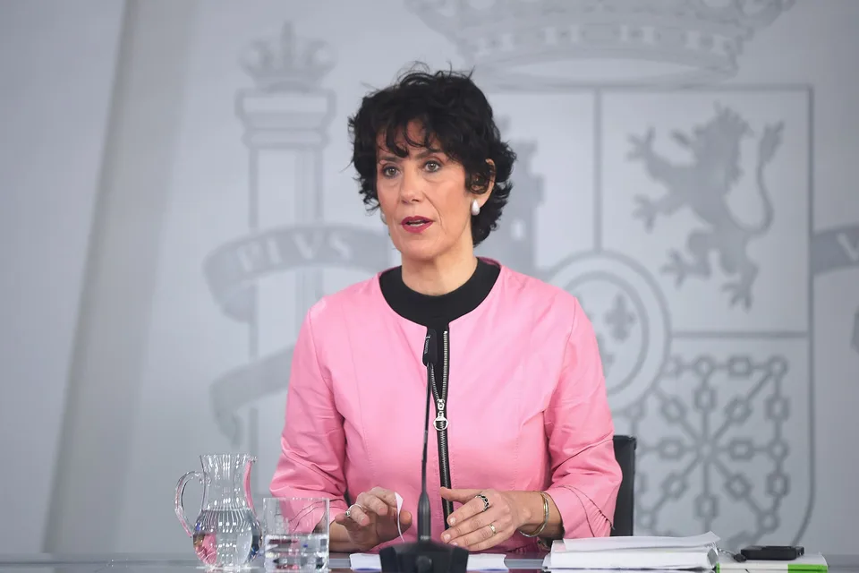 Imagen oficial de la rueda de prensa del Consejo de Ministros del 20 de octubre de 2026, en la que se presentó la reforma de la Seguridad Social recogida en el Real Decreto-ley 31/2026.