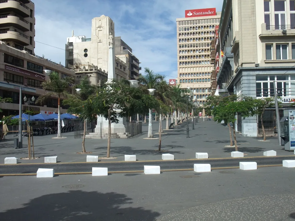 Plaza de la Candelaria de Santa Cruz de Tenerife en una fotografía de archivo de 2010.