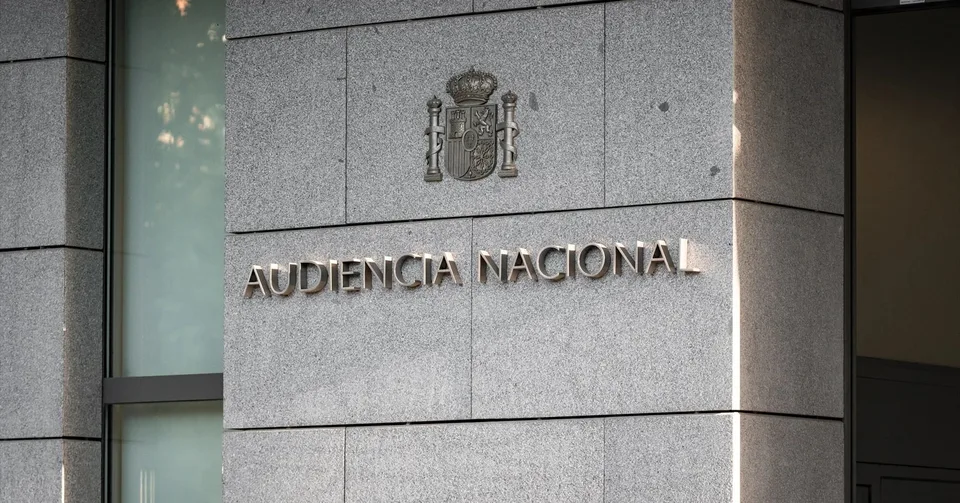 Imagen auténtica de la sede de la Audiencia Nacional en Madrid, institución judicial a la que el CNI ha remitido documentación sobre la crisis de Ceuta; imagen de archivo.
