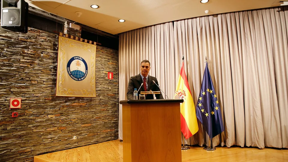 Pedro Sánchez visita el CNI el 10 de enero de 2019. Foto: Pool Moncloa / CNI. Imagen de archivo, no de la compra de Pegasus.