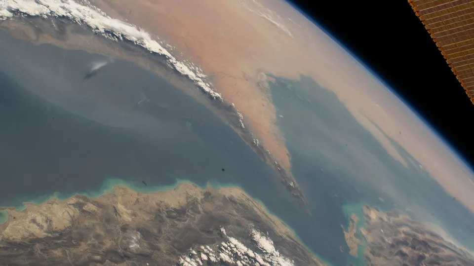 Fotografía documental del estrecho de Ormuz de 2022; archivo
