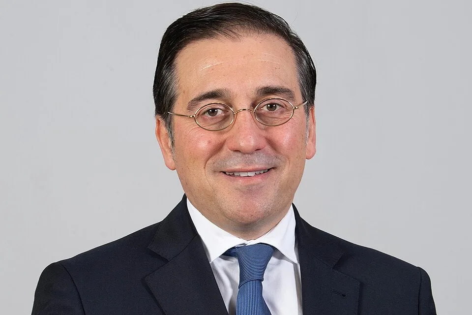 José Manuel Albares en fotografía institucional auténtica publicada por el Gobierno de España en 2023.