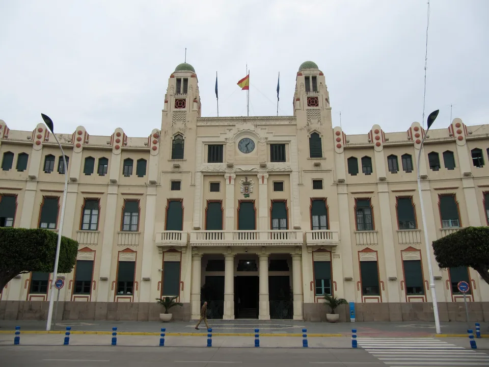 Palacio de la Asamblea de Melilla, sede de los actos institucionales programados con los Reyes.