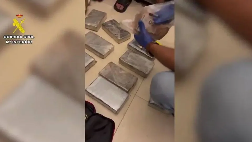 Fotografía documental de la Guardia Civil difundida con la noticia de la operación Uroboros contra el narcotráfico en el Campo de Gibraltar, cuyo balance se comunicó el 22 de octubre de 2026.