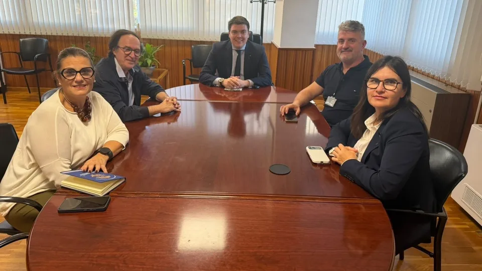 Representantes del Ayuntamiento de Palma y comerciantes en la reunión de coordinación ante Blocus Mallorca del 29 de octubre de 2026.