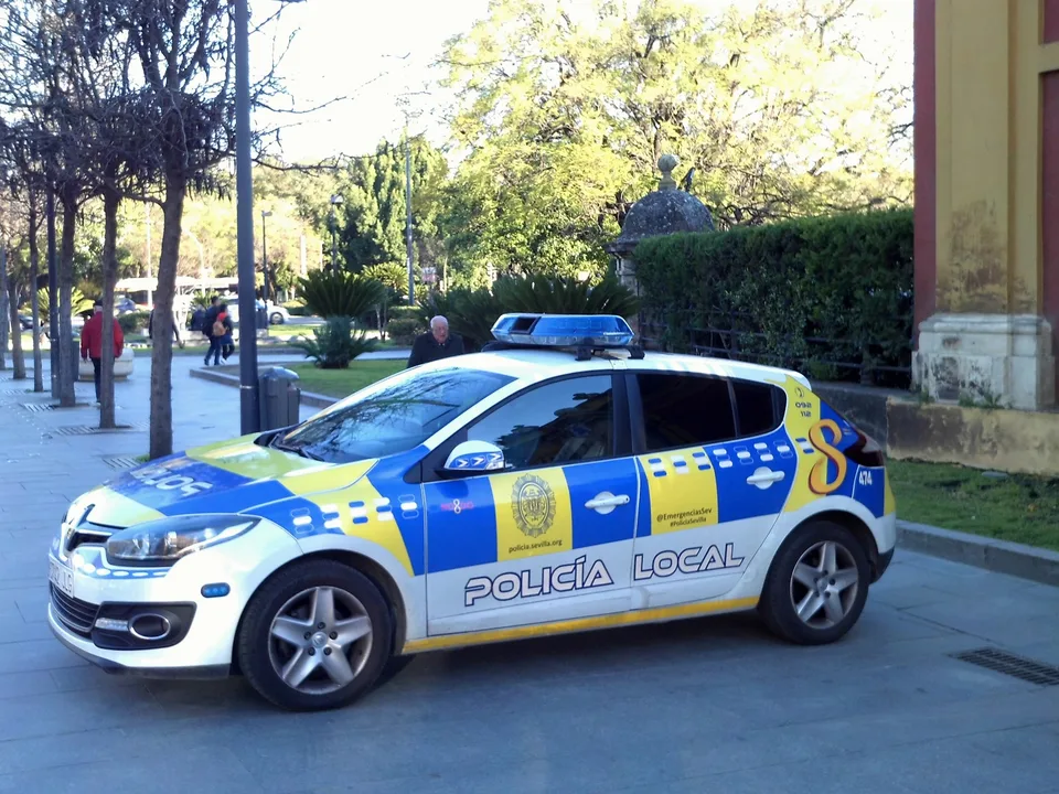 Vehículo de la Policía Local de Sevilla en una fotografía de archivo de 2018.