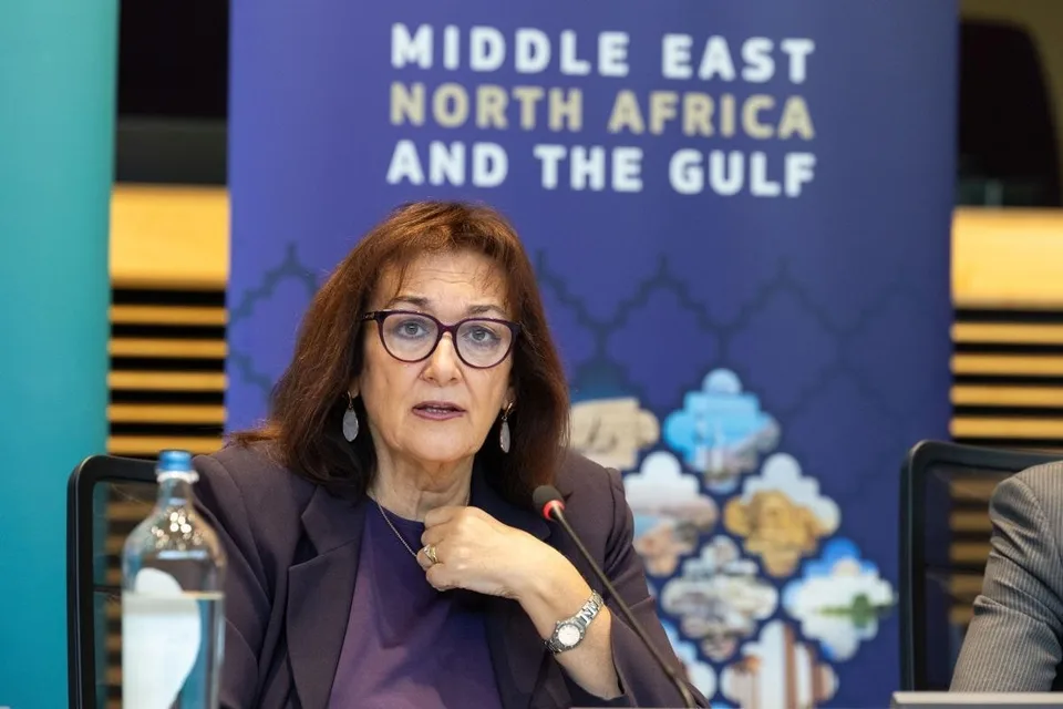 Dubravka Šuica, comisaria europea para el Mediterráneo, presenta T-MED en Bruselas el 26 de octubre de 2026.