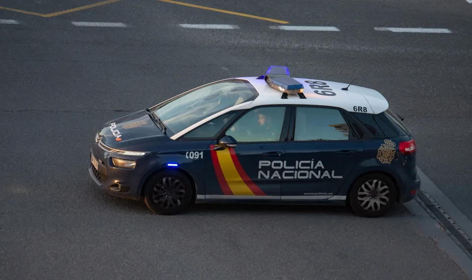 Vehículo de la Policía Nacional fotografiado en València en mayo de 2019. Fotografía de archivo ilustrativa, no del arresto de un menor el 28 de octubre de 2026.
