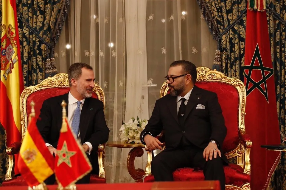 El rey Felipe VI durante un acto institucional en España.