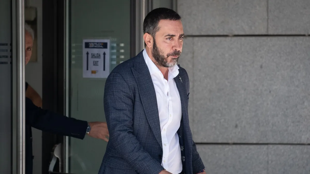 Víctor de Aldama y mapa España Portugal en una investigación sobre 27,9 millones de euros vinculados al caso hidrocarburos.